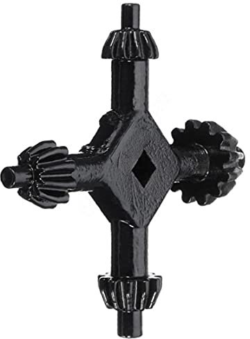 TOSSPER Clé De Mandrin 4 Way Perceuse À Colonne Chuck Combinaison De Touches pour Serrer Desserrer Chuck pour La Plupart des Exercices des Outils Électriques