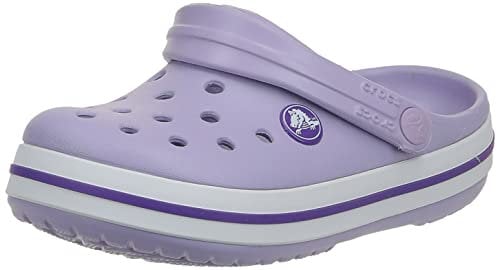 Crocs Unisex Kids Clogs, Lavender Neon Purple, 4 UK Child