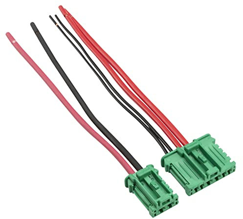 ZEALfix pour Scenic 2 Connecteur Resistance Chauffage 7701207718 7701048390 Prise de Cablage Electrique pour Peuge0t 107 207 607 C5 C3 C2 Grand Scenic 1 Megane 2 Clio 3 Twingo Modus 6441.L2 6441l2