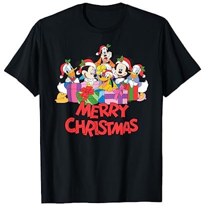 Mickey Mouse And Friends Christmas T-Shirt