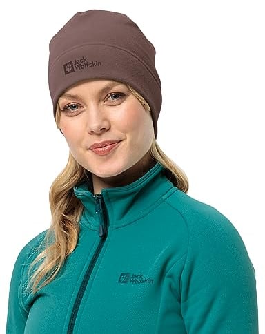 Jack Wolfskin Unisex Erwachsene REAL Stuff Beanie-Mütze, red Earth, One Size