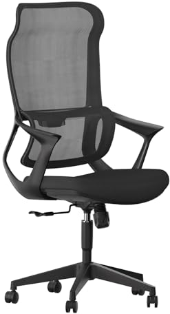 FLEXISPOT OC16C Bürostuhl Ergonomisch Schreibtischstuhl Computerstuhl Höhenverstellbarer Sitz Kopfstütze Armlehne Lendenwirbelstütze Lenkrollen Arbeitsstuhl