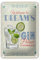 Tin Sign with German Text Welcome to Dream's Gin Palace 12 x 18 cm