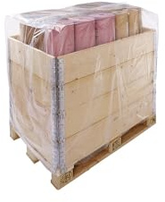 ratioform | Abdeckhaube | transparent | Kunststoff | LxBxH 1250x1050x1500 | Für Industriepalette, VE 10 Stk, LxBxH 1250 x 1050 x 1500 mm, Farbe transparent