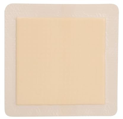 Pansement En Mousse De Silicone Lite, Patch De Pansement En Gel De Silicone 12,5 X 12,5 Cm, Protection des Plaies, Imperméable, Soulage les Tensions, Patchs Cutanés De Guérison