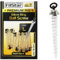 PRO FILSTAR Bait Screw mit Ring 10x26mm - Boilies & Pellets Köderschrauben - Pop Up Boilie - Angelköderschrauben - Pop Ups Rig für Angelhaken - Karpfenangeln - Angeln Karpfen Zubehör - Swivel Montage