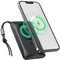 VRURC Power Bank magnetico 10000 mAh Wireless Power Bank 22,5 W Ricarica rapida USB C Caricatore portatile con supporto per dita Batteria esterna compatibile con MagSafe per iPhone 12/13/14/15/16