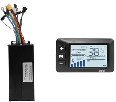 Okeeyseda Elektrofahrrad 36V 48V 52V 40A 3 Modell Sinus-Controller GD01 LCD-Display für 1500W 2000W E-Bike-