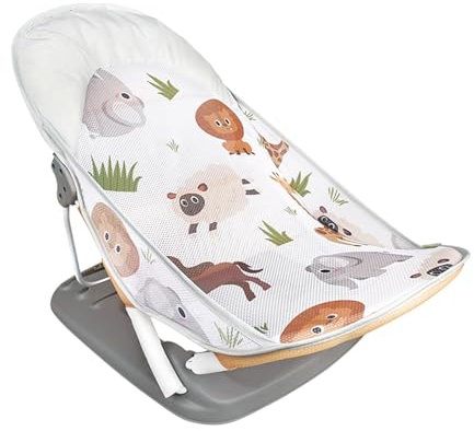 Toddler Enroulé - Sièges Bathwan Pour enfant, Support Doux De La Baignoire De La Douche, Baignoire Réglable, Support De Baignoire Pour Bébé Pliable