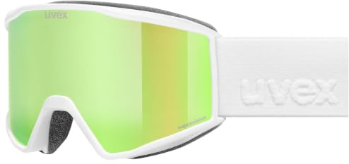 Uvex blast FM - stylische, verspiegelte Skibrille mit extra weitem Sichtfeld und Anti-Fog-Beschichtung für Erwachsene