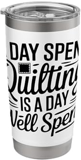 Quilting Sewing Quilt Making Seamstress Sew Quilt Stainless Steel Insulated Tumbler