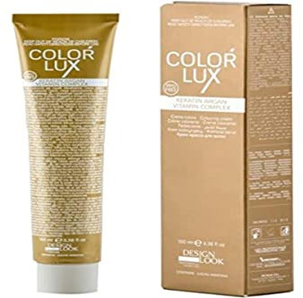 DESIGN LOOK Tinte Color Lux 8.0 Rubio Claro 100ML, Estandar