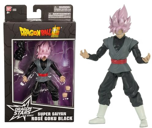 Dragon Ball Super Bandai Action figure Dragon Star da 17 cm - Super Saiyan Rosé Goku Black - 35866
