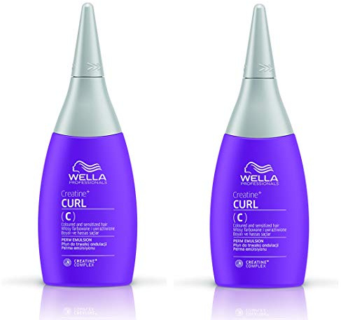 2er Perm Emulsion Curl C Creatine + coloriertes und sensibles Haar 75 ml