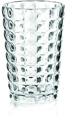 Guzzini Tiffany 198800-00 - Bicchieri in acrilico, trasparenti, set da 24, 400 ml, 400 ml