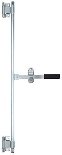 RecPro Cam Bar Lock Kit | Heavy-Duty Zinc Steel Lock with Handle & Hinges | Secure Doors, Trailers, Garages, or Windows | Sturdy, Easy-to-Use Locking System (45 inches)