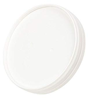 GREENBOX Karton-Membran-Deckel weiß 25 Stk. Ø 9,8 cm I Pappbecher to-go Deckel I PLA-beschichtet & dampfdurchlässig I Bio-Kunststoff Beschichtung I Mit Dampflöchern I I Stabiler Doppelkarton