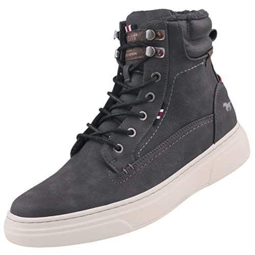 MUSTANG Herren 4181-601 Schn r Boot, Grau Dunkelgrau, 44 EU