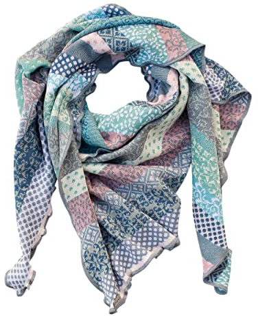 Invero, Dreieckstuch Grace, 100% Baumwolle (Pastell)