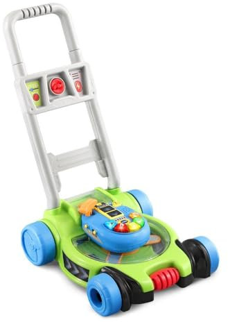 Vtech Cortacésped Pop & Spin - Jardín, Seguridad y Colores - Versión en inglés - 2 a 5 años - Multicolor