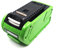 Compatible with Greenworks 40 Volt Battery Lithium ion 4.0Ah 4000mAh Perfectly Replacement Batteries 40V Cordless Drills Chainsaws Reciprocating Saws Circular Saws Power Tools Battery