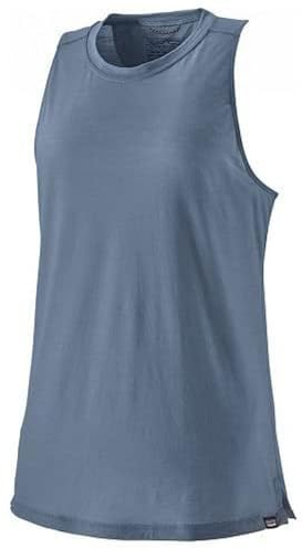 Patagonia Damen W's Cap Cool Merino Tank Tops, Light Plume Grey, X-Small