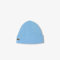 Lacoste Unisex - Erwachsene Mütze RB0001, Damen,Herren Strickmütze,Wollmütze,Beanie,Blau,TU (Einheitsgröße)