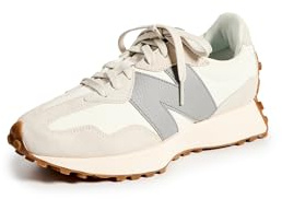 NEW BALANCE Unisex 327 Sneaker, Moonbeam Shadow Grey, 8 UK | Suede/Mesh