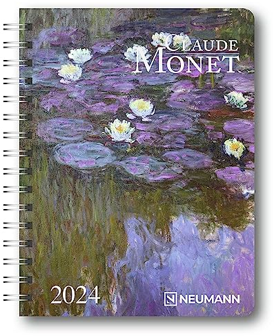 Claude Monet 2024 - Diary - Buchkalender - Taschenkalender - Kunstkalender - 16,5x21,6: Diary