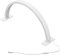 28 Inch Half Moon Nail Desk Lamp, 35W 3000 to 6000K Dimmable Desktop LED Light for Facial Spa, Manicure, Tattoo, Eyelash (UK Plug)