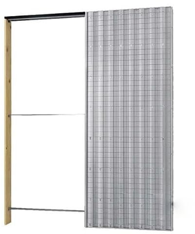 CONTROTELAIO PER PORTA SCORREVOLE INTERNO MURO INTONACO 105 MM ATHENA LINE SERVICES SRLS (100X200)