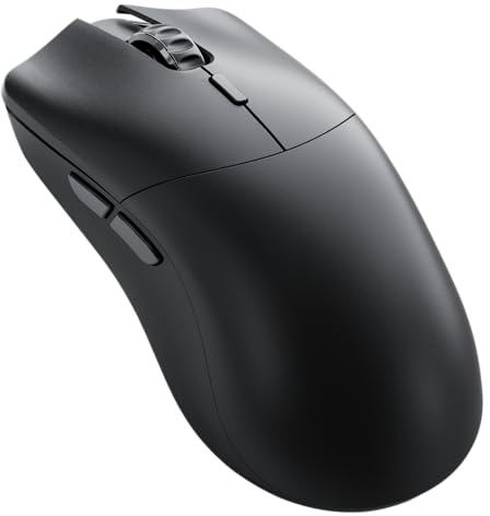 Glorious Gaming Model O 2 PRO Wireless Gaming Mouse - 2.4GHz wireless 1ms delay, 100M clicks, 57g Ultralight, Long Battery Life, 26K DPI, RGB, Ambidextrous, 6 Buttons, PTFE Feet - Black