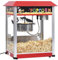 Camerina Máquina para hacer palomitas de maíz con olla de teflón 1400 W Palomitero Vintage Estilo Carrito