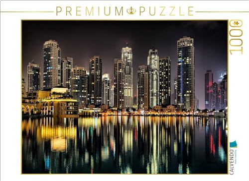 CALVENDO Puzzle Dubai City | 1000 Teile Lege-Größe 64 x 48 cm Foto-Puzzle für glückliche Stunden