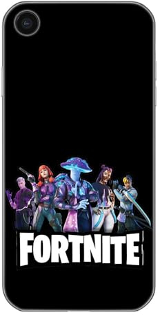 Schutzhülle transparent Design für Apple iPhone, bedruckt in Frankreich, Videospiele, Fortnite Team (iPhone 7+ / 8+)