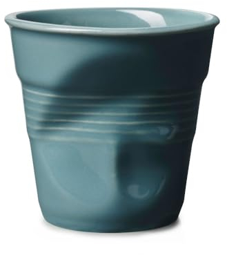 REVOL - Gobelet froissé Bleu abysse 8cl (vendu à l'unité)