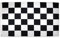 KGDUYC Bandera De Cuadros En Blanco y Negro, 90x150 Cm, 3x5 Pies, 4 Ojales, Bandera De Coche De Carreras, Fiesta De Cumpleaños, Bandera De Línea De Metavos,bandera