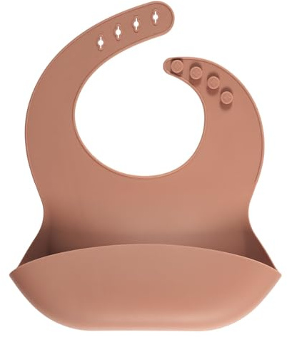 Tom & Zoé THE Concept Factory Alufolie Rolle 20 Meter Extra Stark Silber | Silikon, ergonomisches Babylätzchen, leicht zu reinigen, attraktives Design, gelb, blau, rosa und grau