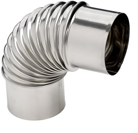 Kamineinsatz aus Edelstahl, tolles Zubehör für Herde und Grills (70 mm)