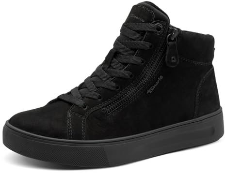 Tamaris COMFORT bottes femme avec semelle amovible, déperlantes, noir (Nappa noir), taille 42 EU