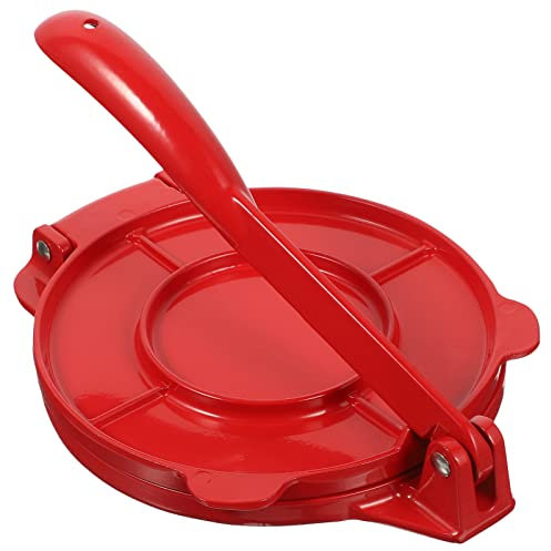 Veemoon Tortilla Press Maker, Tortilla Press 7inch Press Pan Tortilla Maker Foldable Aluminum Flour Tortilla Press, Dough Press Bakeware Gadgets DIY Baking Tool Accessories