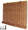 Persianas Enrollables Interior Estor de Bambú Ajustable de Ocultación Cortina Enrollable de Bambú Natural para Ventanas y Puertas Noche y Día Fácil Instalación 25x30cm - 95x180cm(40Anx40Al cm)