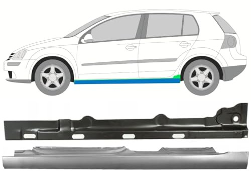 Reparaturblech innen + außen Schweller für Volkswagen Golf 5 2003-2009 / Links