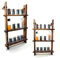 FloMi Gewürzregal Schrankaufsatz – Stecksystem keine Montage – Spice Rack - Holz – Handgemacht Made in Germany