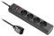 APC BY SCHNEIDER ELECTRIC Power Strip, IEC C14 to 4 CEE/3 PZ42I-GR