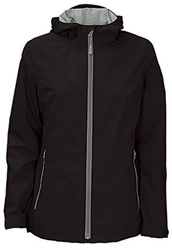 PRO-X elements Damen Regenjacke KIM I Leichte Damen Funktionsjacke mit Kapuze & 2 Seitentaschen I Atmungsaktive I Wasser- & winddichte Outdoorjacke