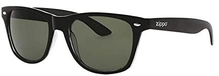 Zippo Frame Sunglasses - Black/Black, Medium