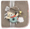 Fehn Kuscheldecke Teddy Bär - Kuschelige Schmusedecke als Babydecke - Schmusetuch & Krabbeldecke für Kinderwagen und Babyschale - ideales Schnuffeltuch und Erstlingsdecke - für Babys ab 0+ Monaten