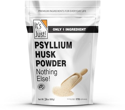 It's Just! - Psyllium Husk Powder, Unflavored, 24oz