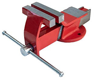 LABOR.MORSA BASE FISSA 100MM ACCIAIO